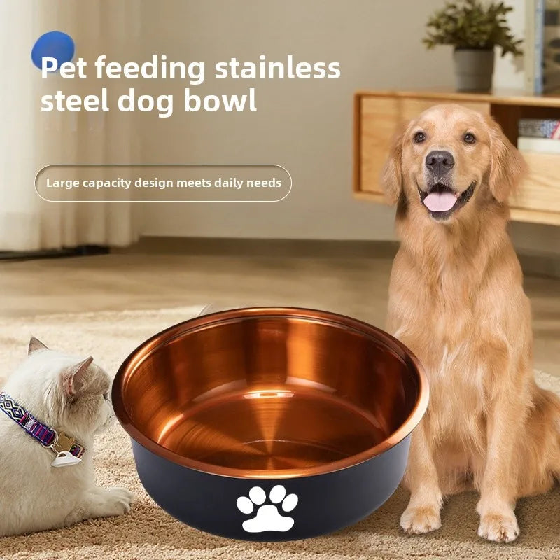 Anti-Slip Stainless Dog Bowls