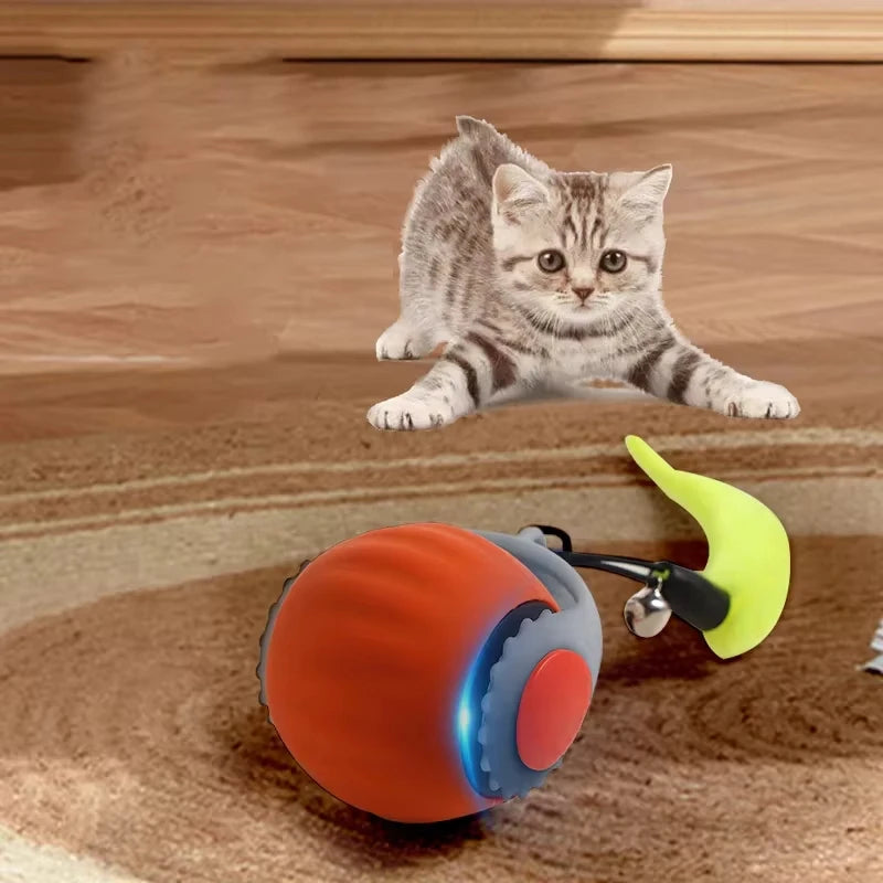 Rechargeable Automatic Rolling Cat Ball